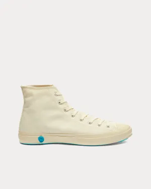 01JP White High Top Sneakers