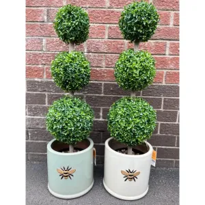 2 x Smart Garden Trio Topiary Artificial Ball Tree - 80cm (DEAL!)