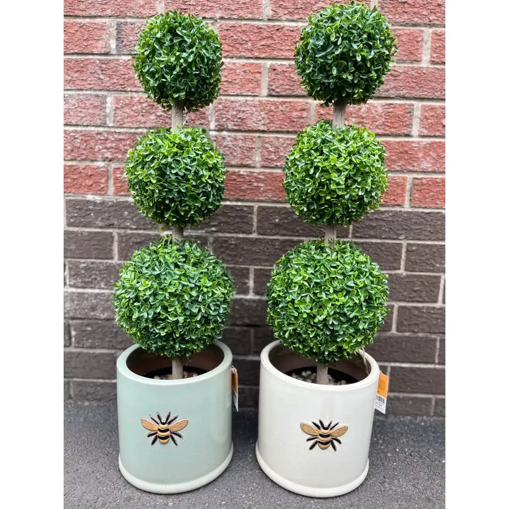 2 x Smart Garden Trio Topiary Artificial Ball Tree - 80cm (DEAL!)