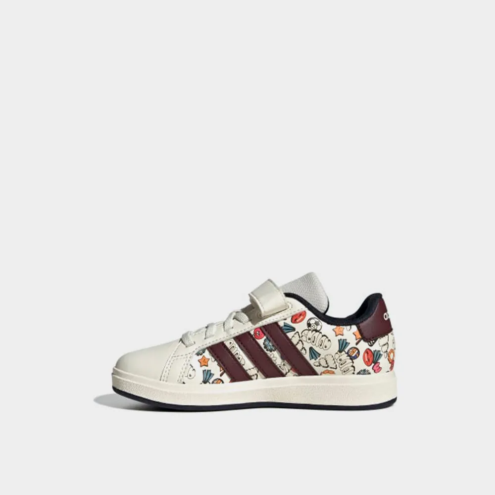 Adidas Kids Grand Court 2.0 El C Sneaker White/multi _ 183238 _ White