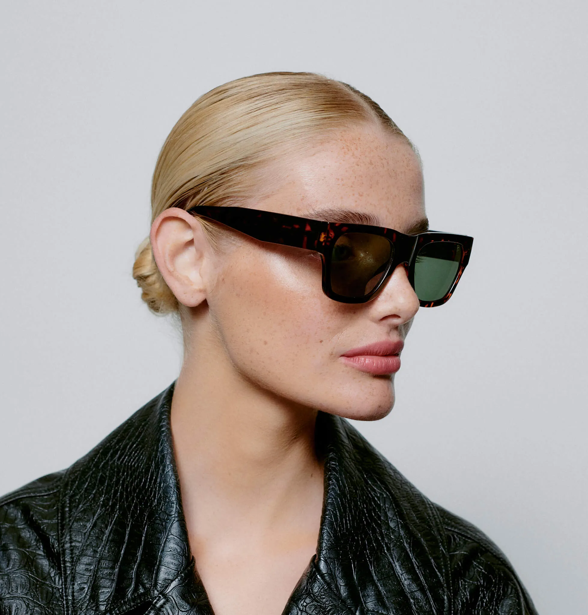 Agnes Sunglasses - Demi Tortoise