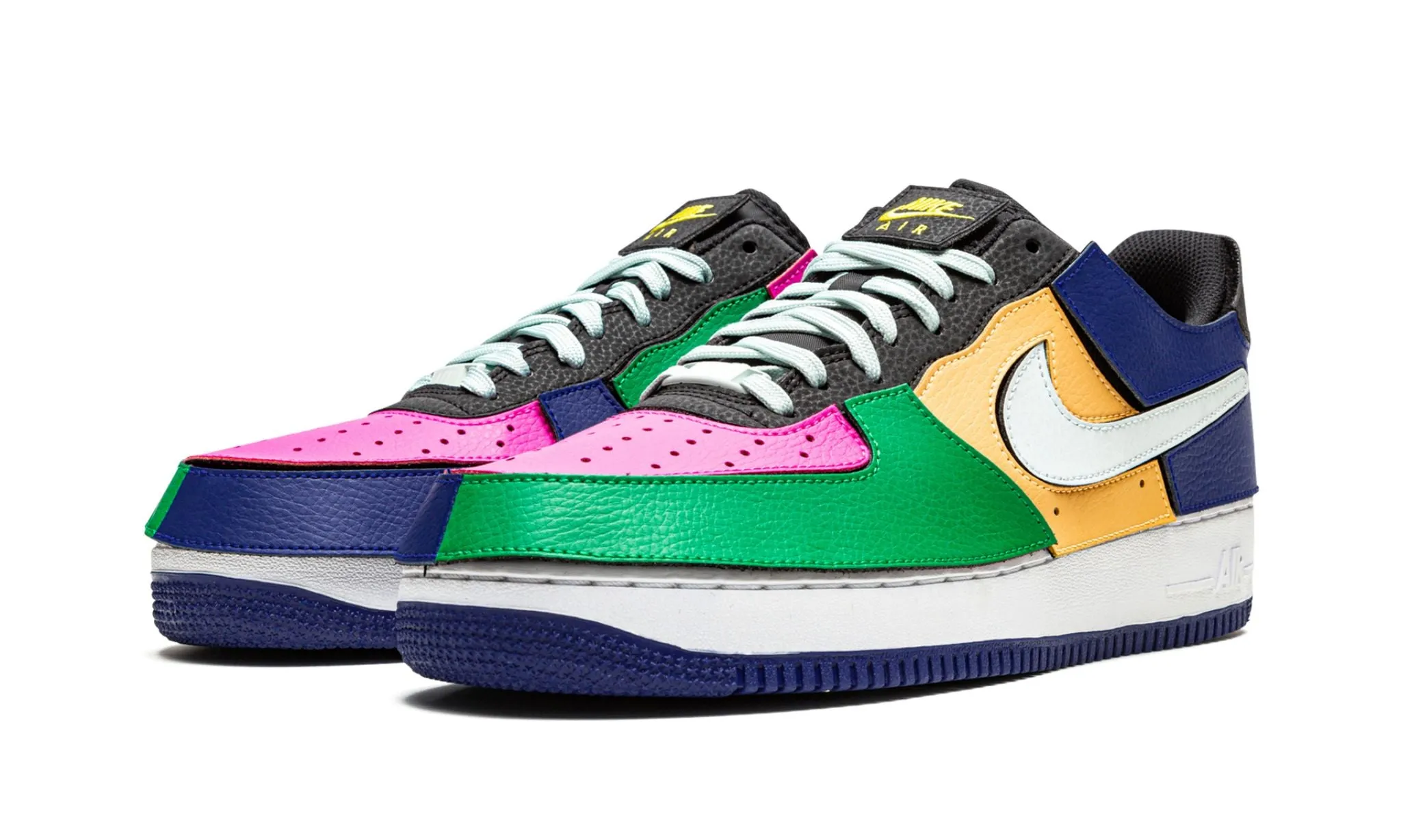 Air Force 1 Low "Black Multi-Color"