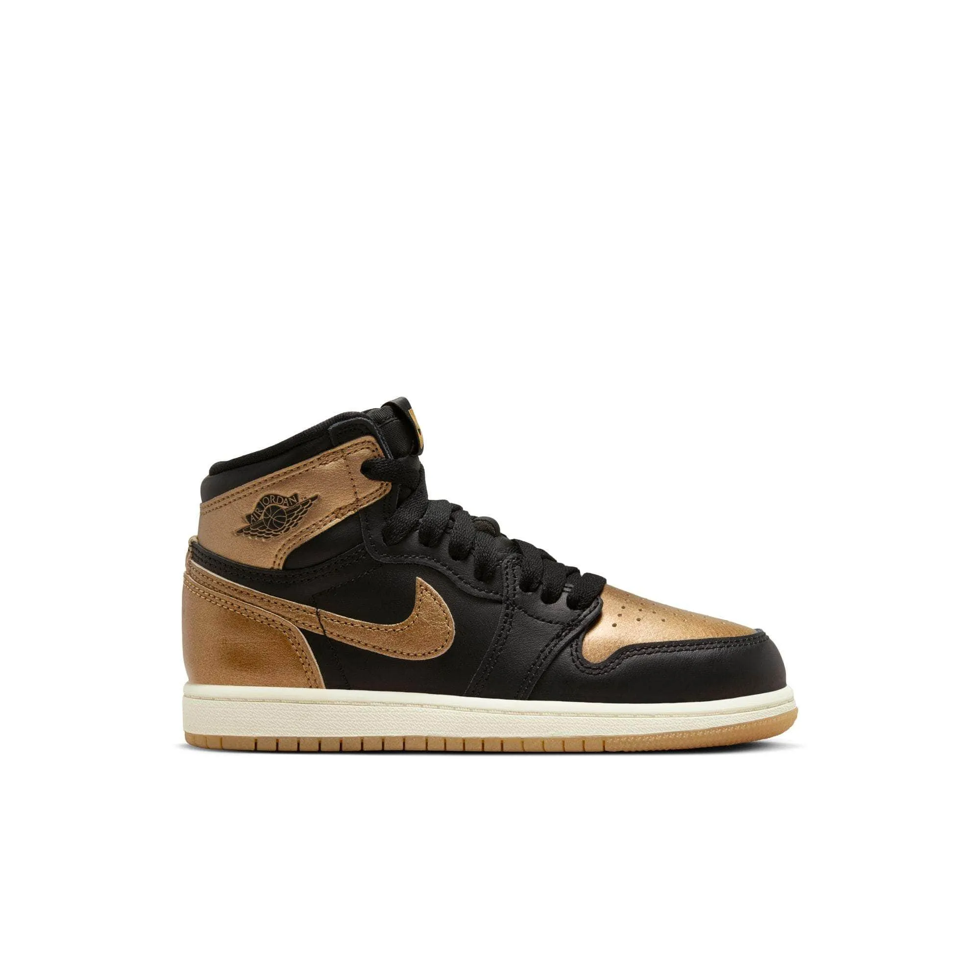 Air Jordan 1 Retro High OG "Black and Gold" - Kid's PS
