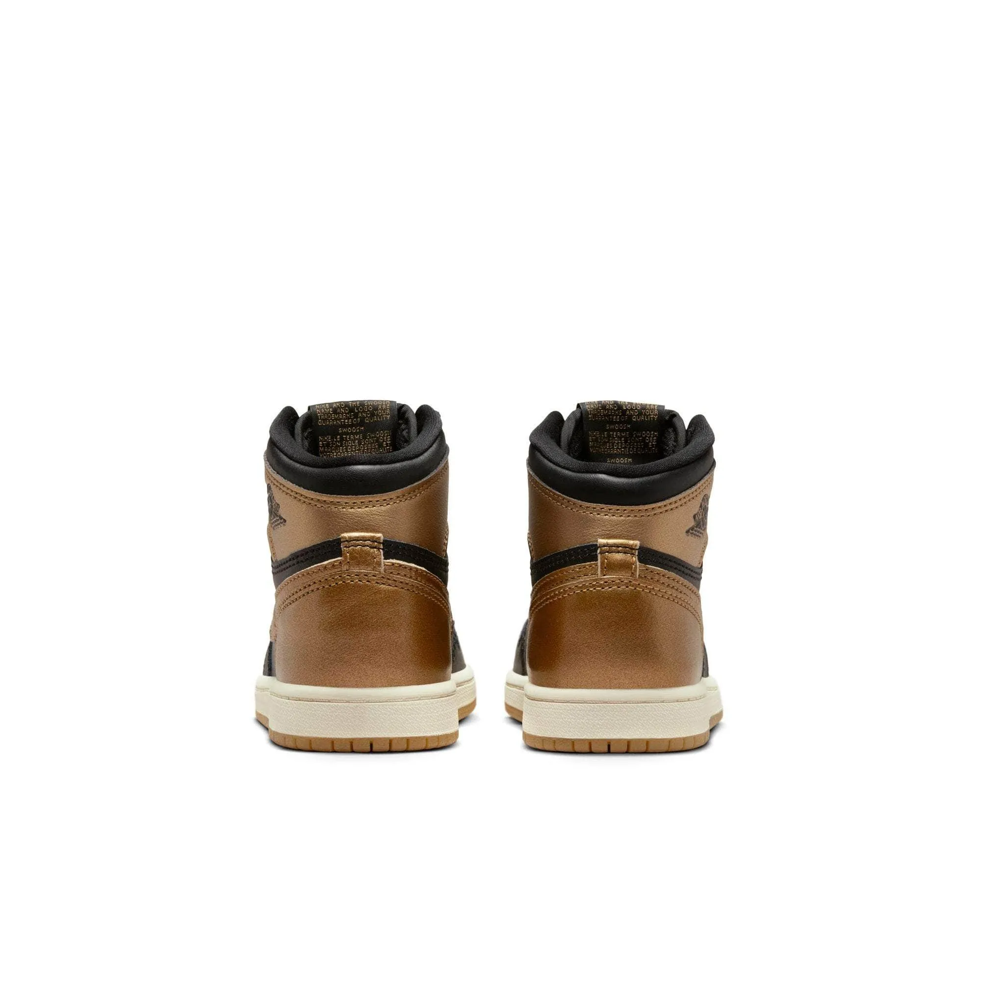 Air Jordan 1 Retro High OG "Black and Gold" - Kid's PS