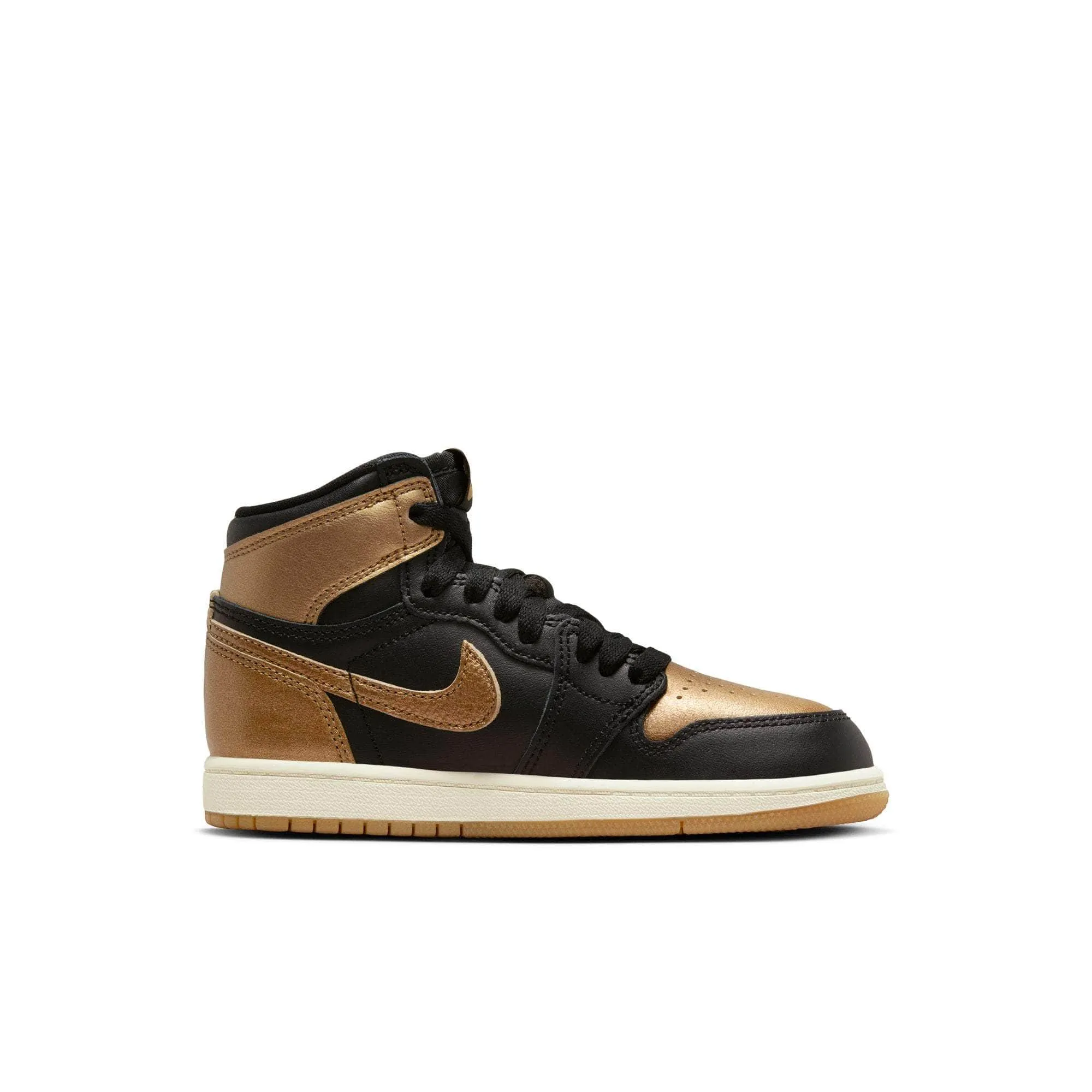 Air Jordan 1 Retro High OG "Black and Gold" - Kid's PS