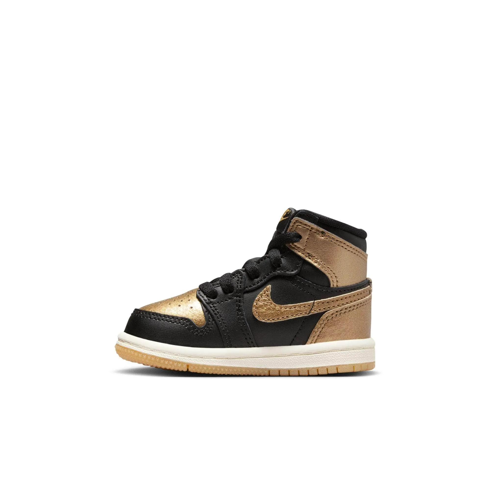 Air Jordan 1 Retro High OG "Black and Gold" - Toddler's TD