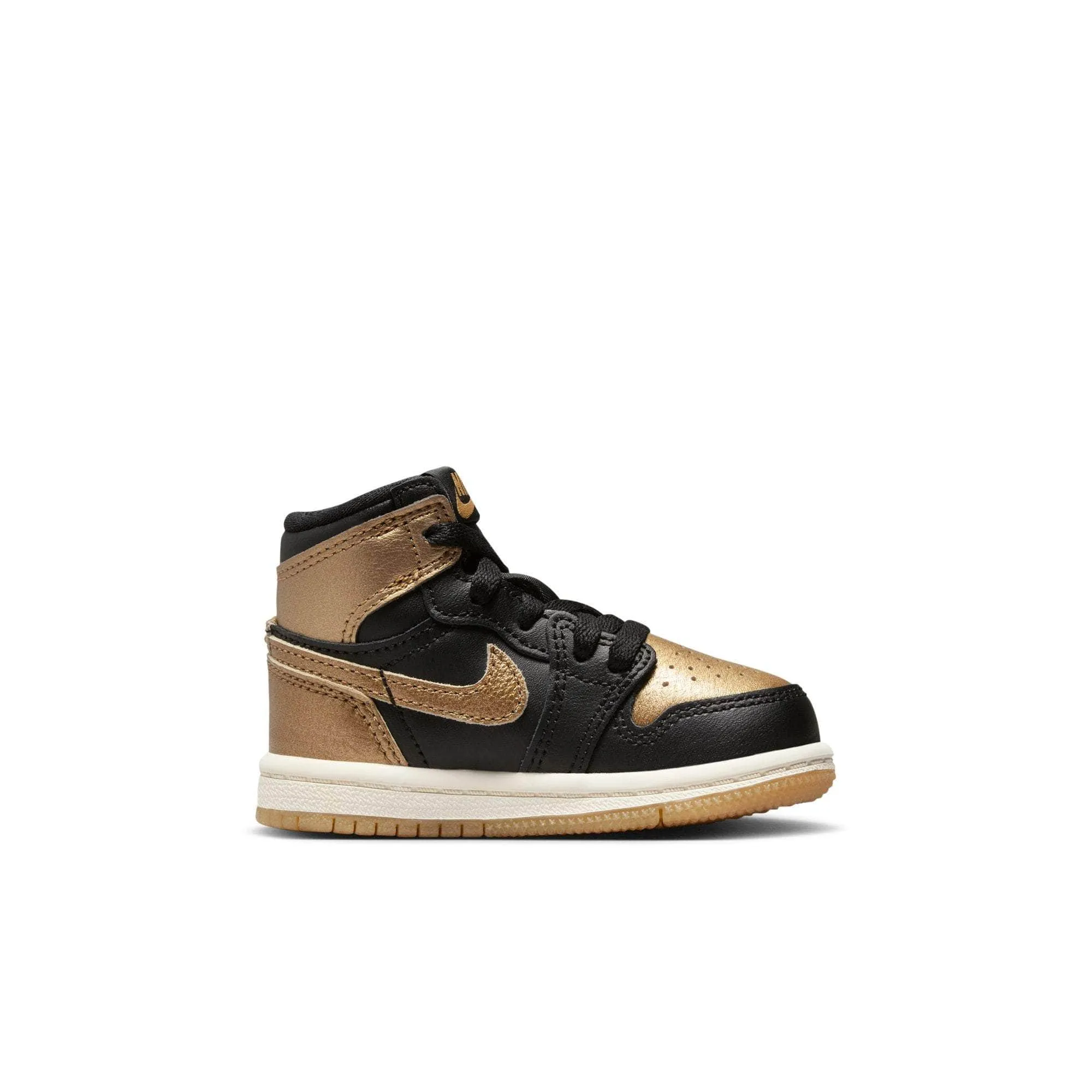 Air Jordan 1 Retro High OG "Black and Gold" - Toddler's TD