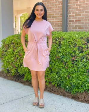 Antique Rose Luxe Knit Dress