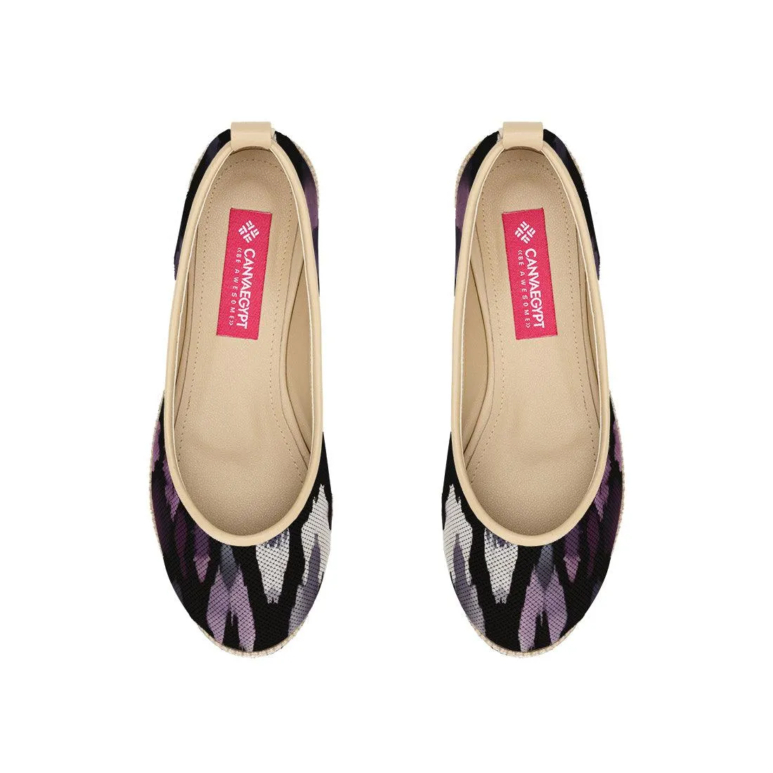 Beige Voyage Round Toe Blips