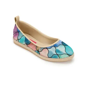Beige Voyage Round Toe Bloom
