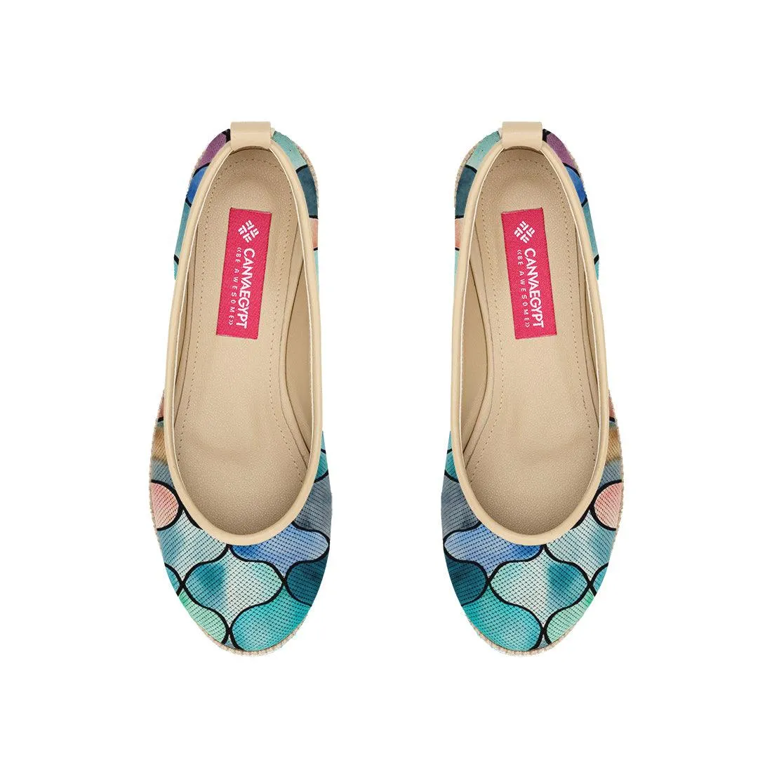 Beige Voyage Round Toe Bloom