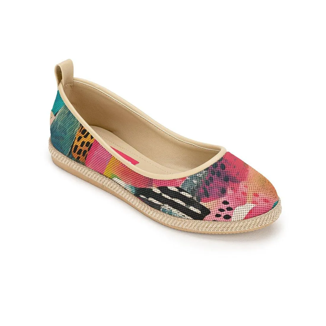 Beige Voyage Round Toe Brush
