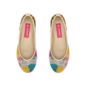 Beige Voyage Round Toe Colorful