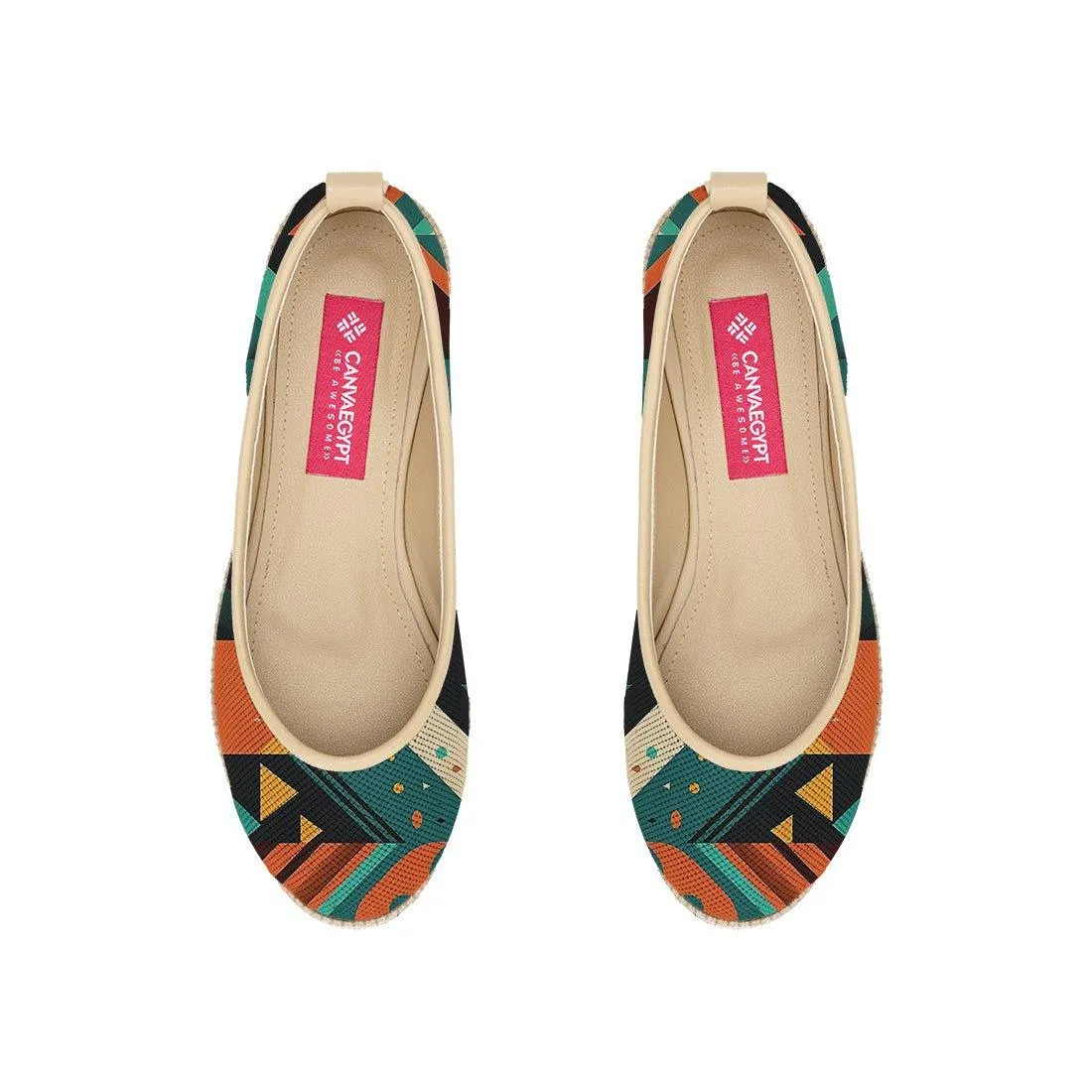Beige Voyage Round Toe Construction