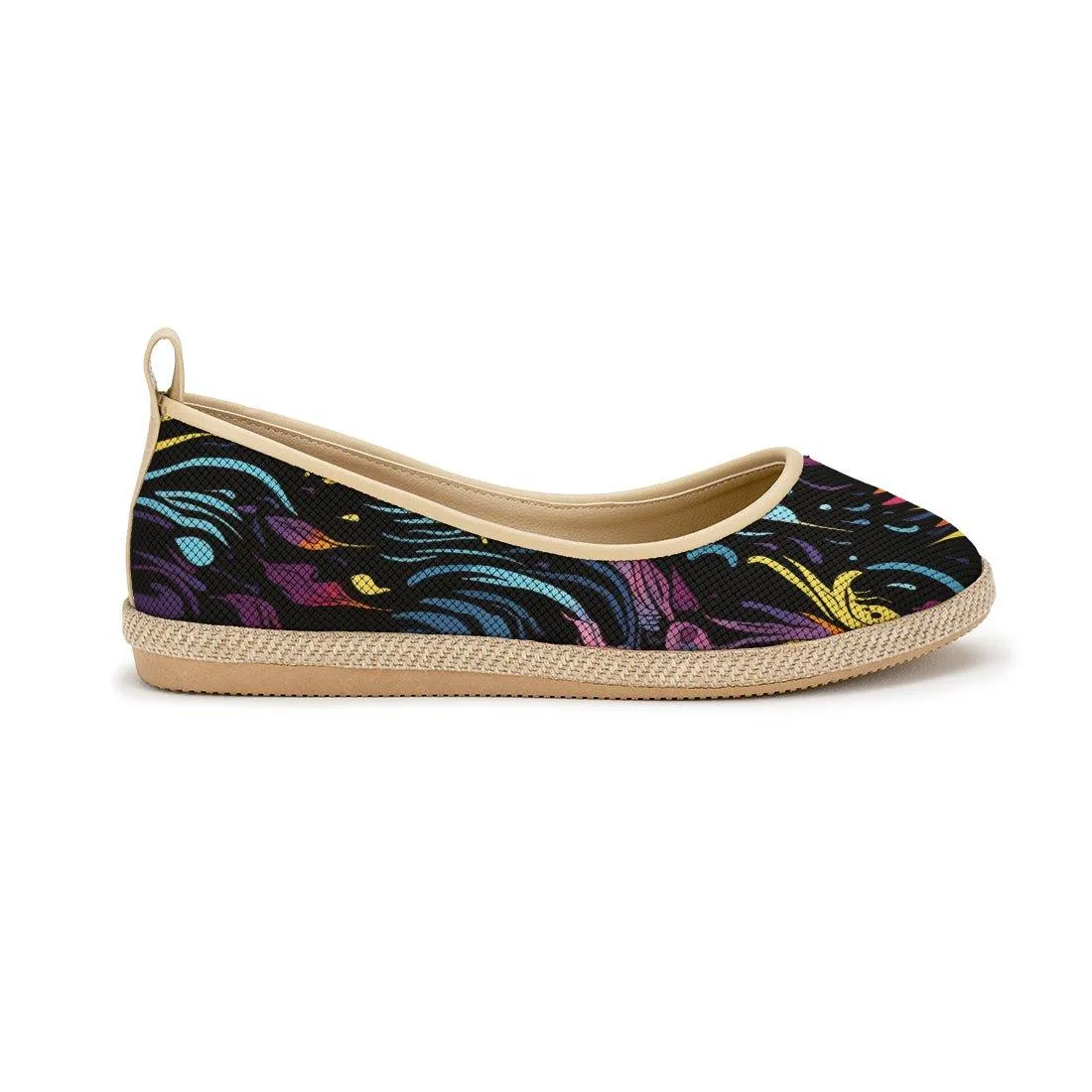 Beige Voyage Round Toe Dazzling