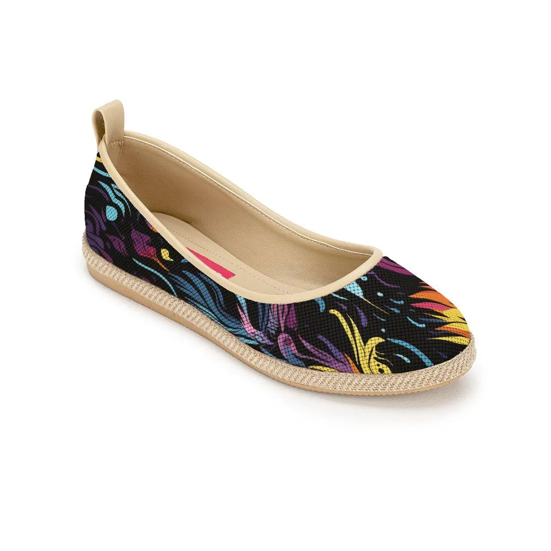 Beige Voyage Round Toe Dazzling