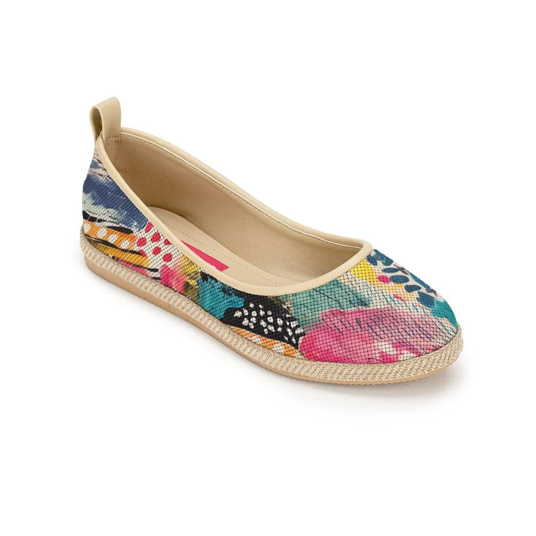 Beige Voyage Round Toe Dye