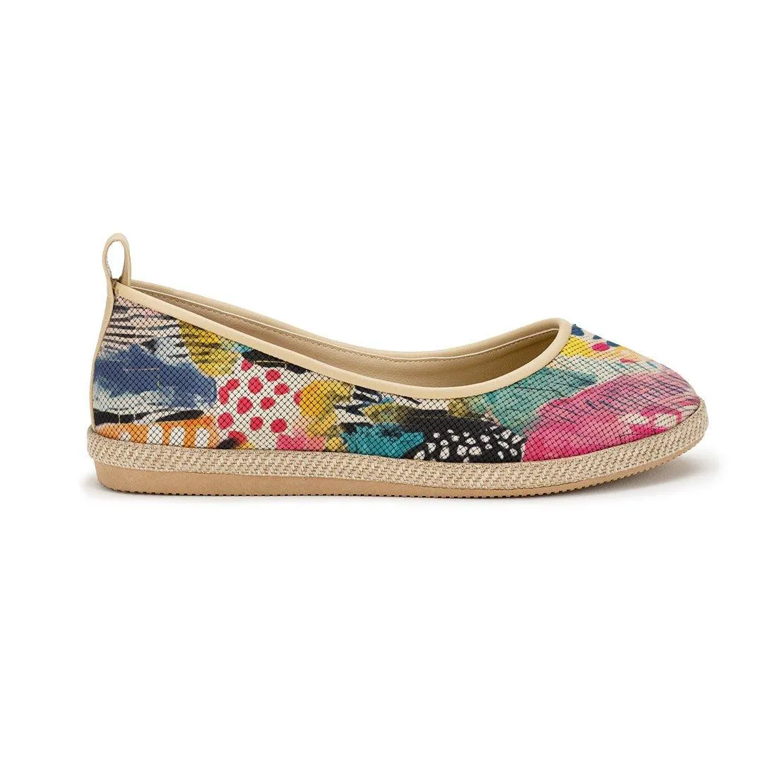 Beige Voyage Round Toe Dye