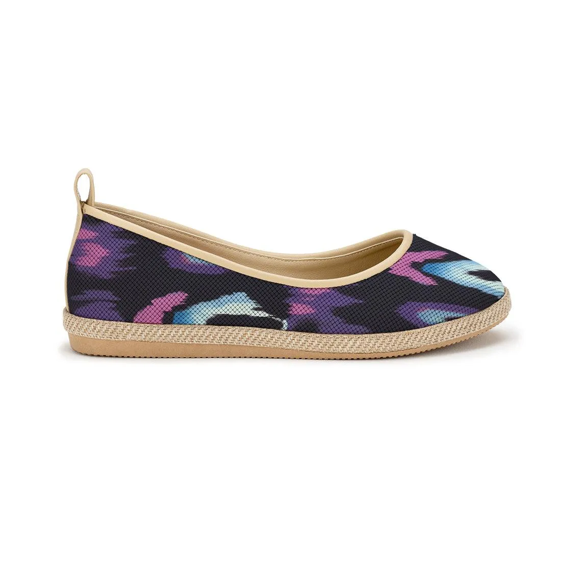 Beige Voyage Round Toe Faded