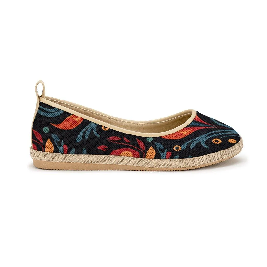 Beige Voyage Round Toe Fiery