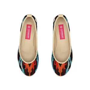 Beige Voyage Round Toe Flaring