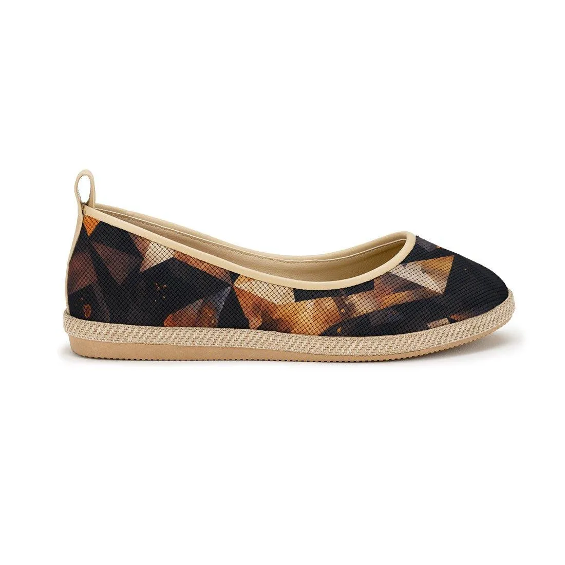 Beige Voyage Round Toe Lava