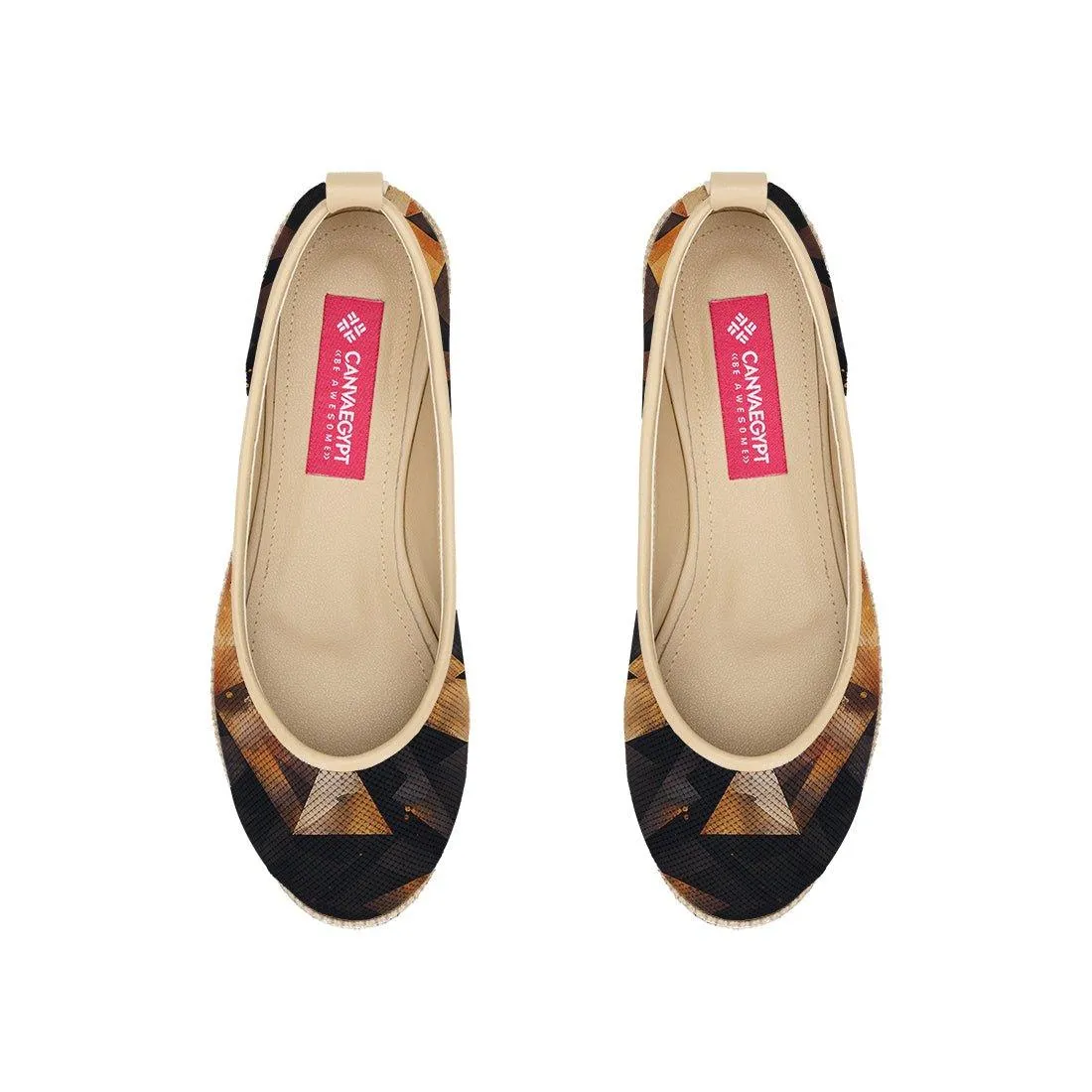 Beige Voyage Round Toe Lava