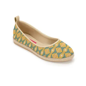 Beige Voyage Round Toe Quadrilateral