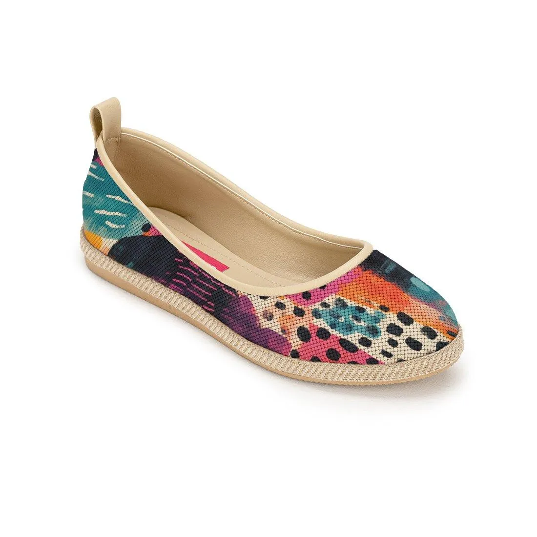 Beige Voyage Round Toe Splash