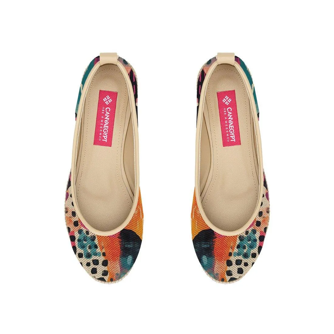 Beige Voyage Round Toe Splash