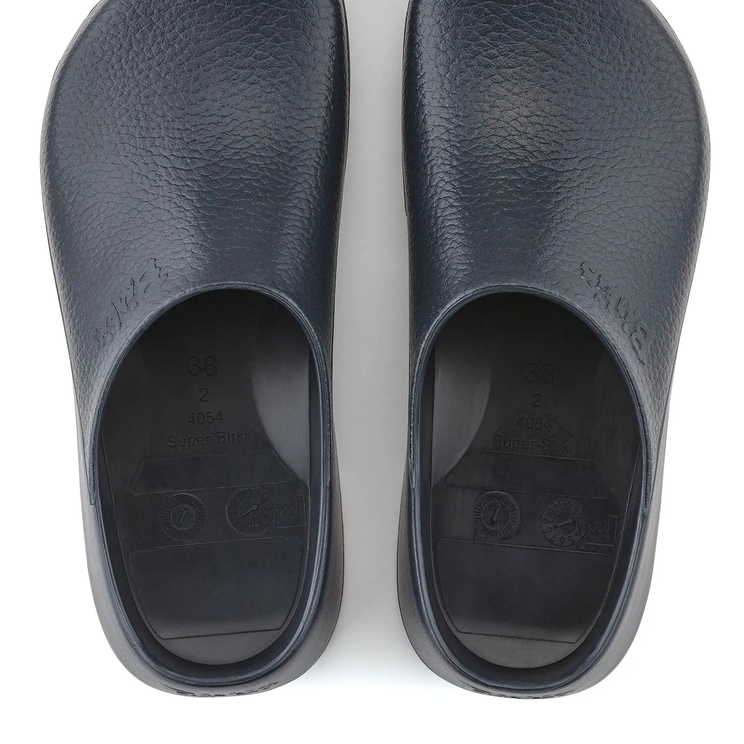 Birkenstock Super Birki Garden Navy Blue Vegan Clog Made In Germany