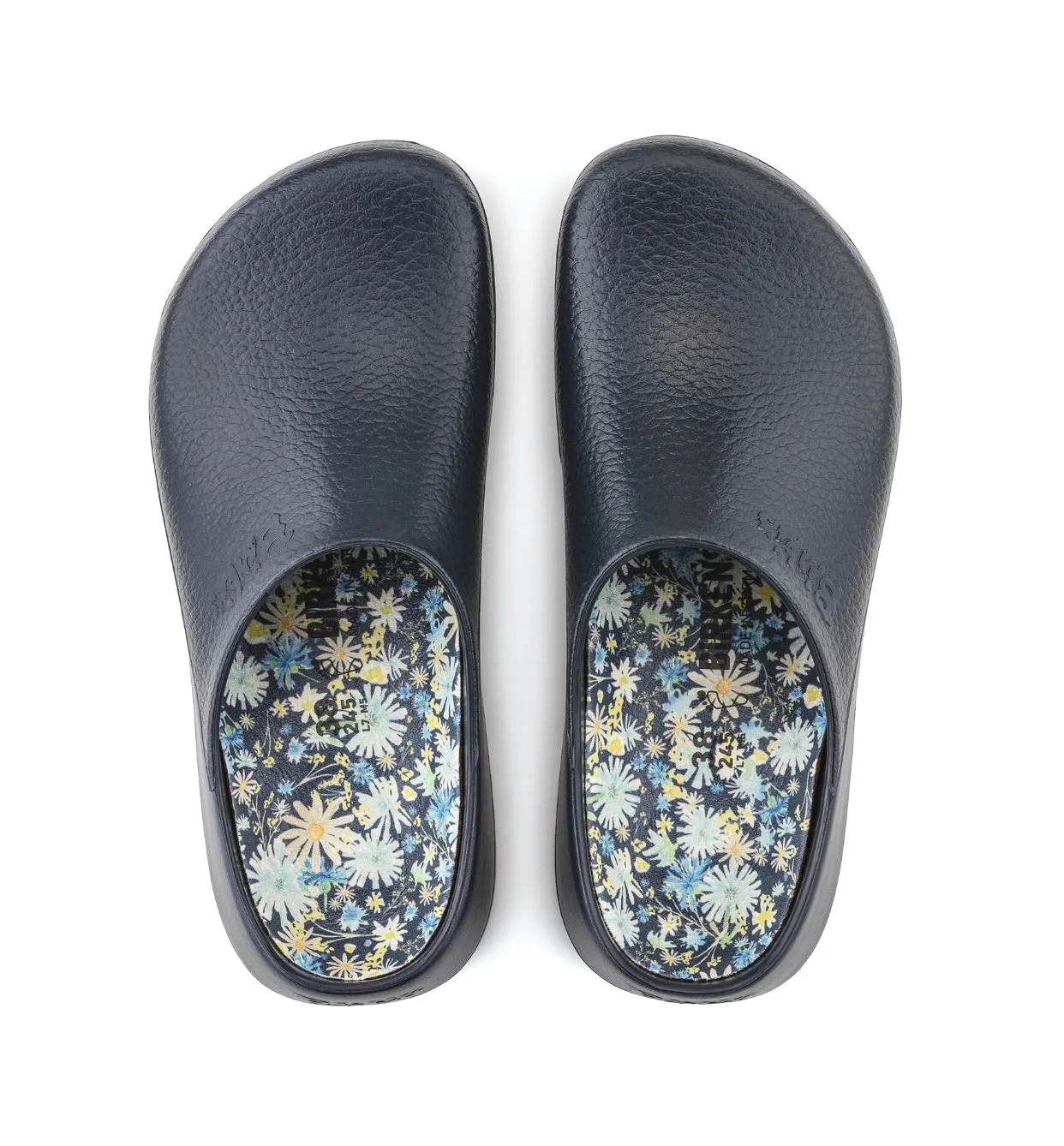 Birkenstock Super Birki Garden Navy Blue Vegan Clog Made In Germany