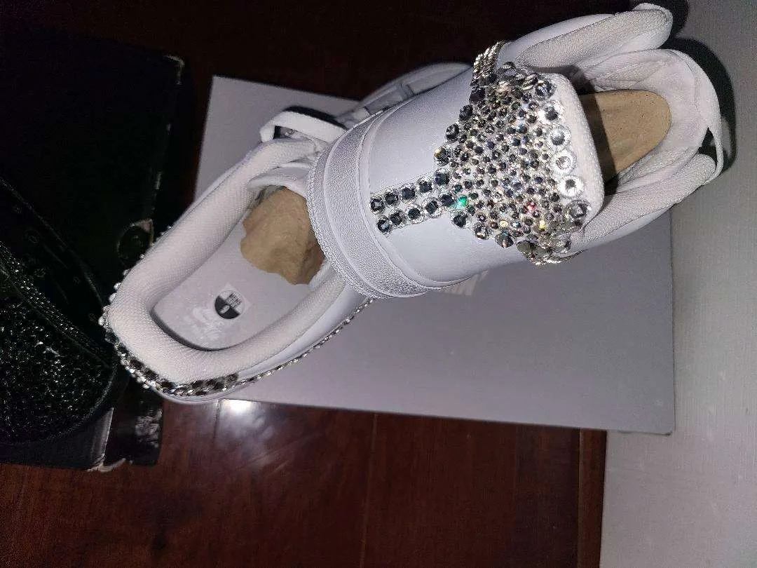 Blinged Custom Sneaker