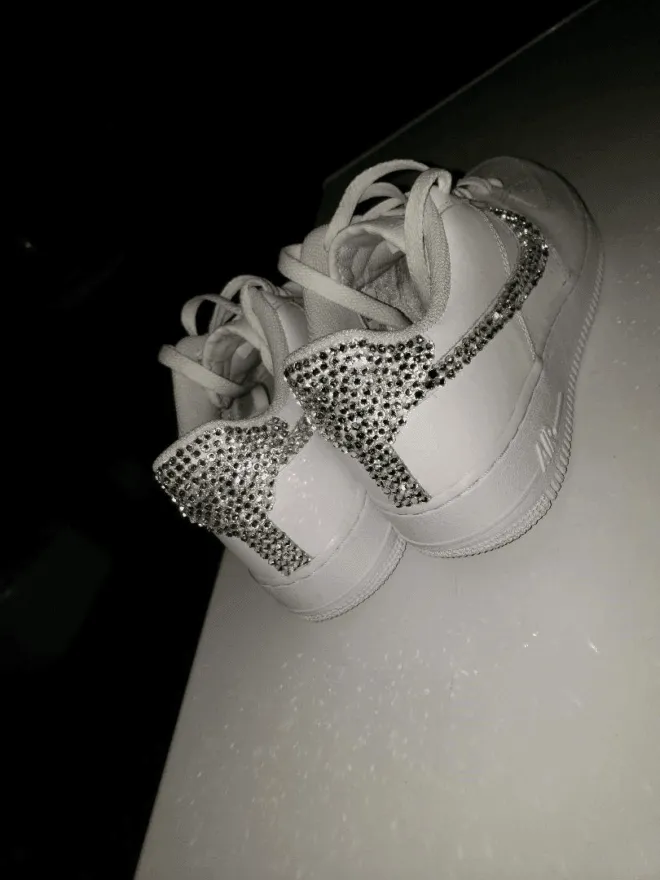 Blinged Custom Sneaker