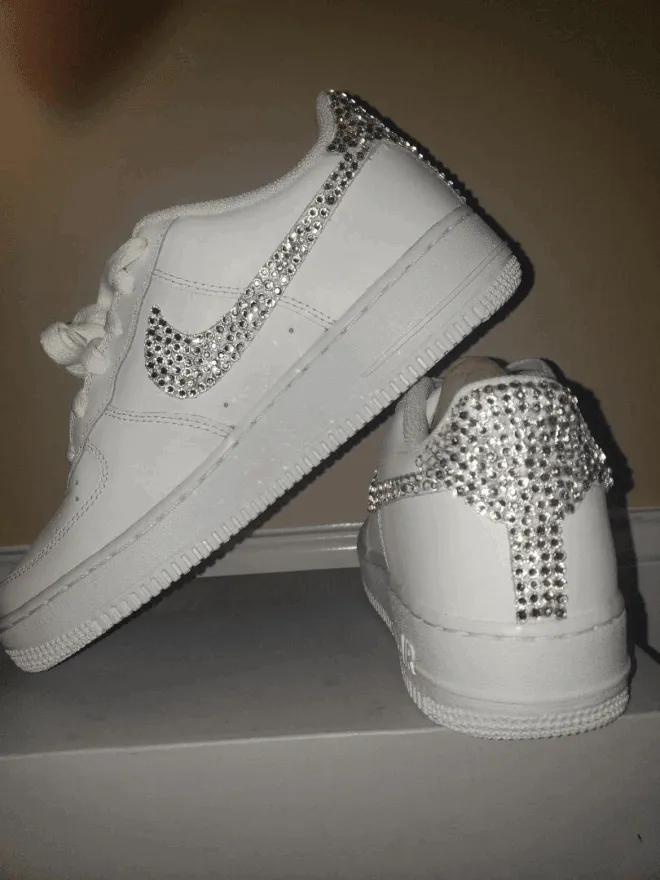 Blinged Custom Sneaker