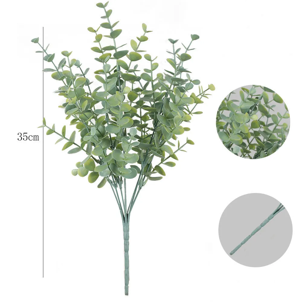Bulk Artificial Greenery Plants Bush for Outdoors UV Resistant Artificial Plants Wholesale