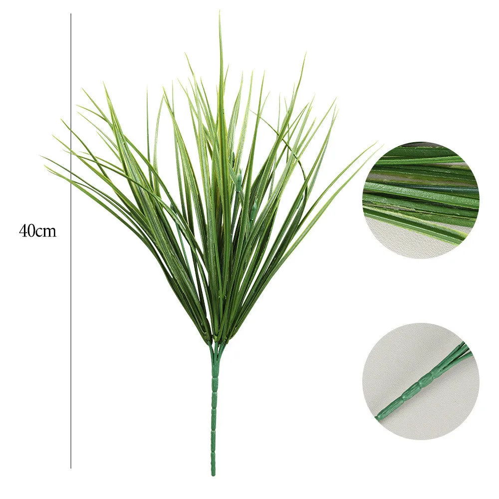 Bulk Artificial Greenery Plants Bush for Outdoors UV Resistant Artificial Plants Wholesale