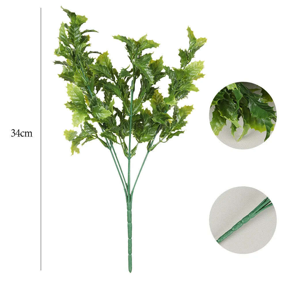 Bulk Artificial Greenery Plants Bush for Outdoors UV Resistant Artificial Plants Wholesale