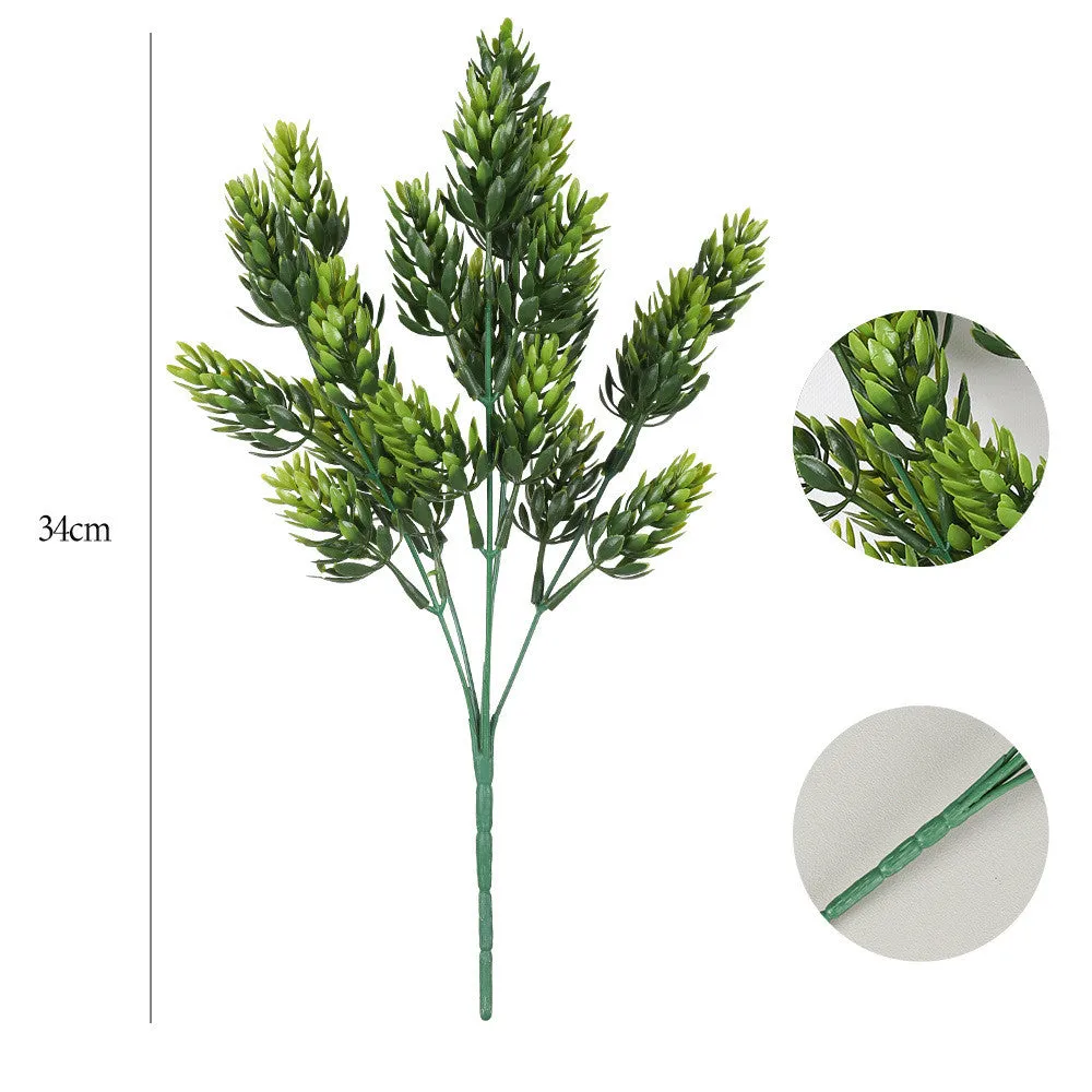Bulk Artificial Greenery Plants Bush for Outdoors UV Resistant Artificial Plants Wholesale