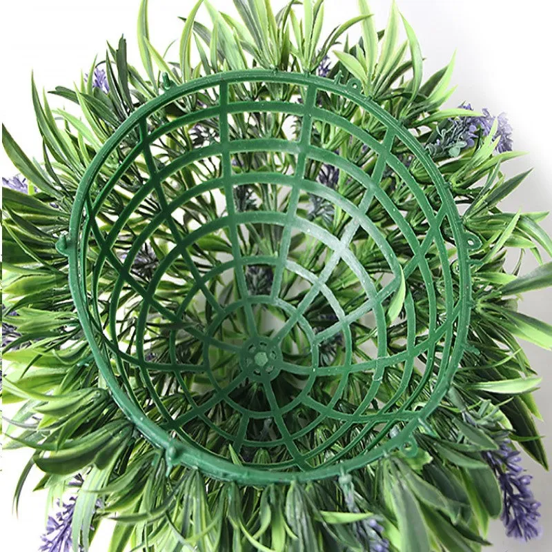 Bulk Lavender Flower Greenery Topiary Ball Plant for Indoor/Outdoor Wedding Party Wholesale