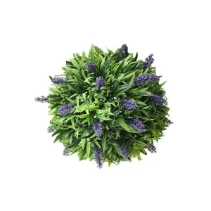Bulk Lavender Flower Greenery Topiary Ball Plant for Indoor/Outdoor Wedding Party Wholesale