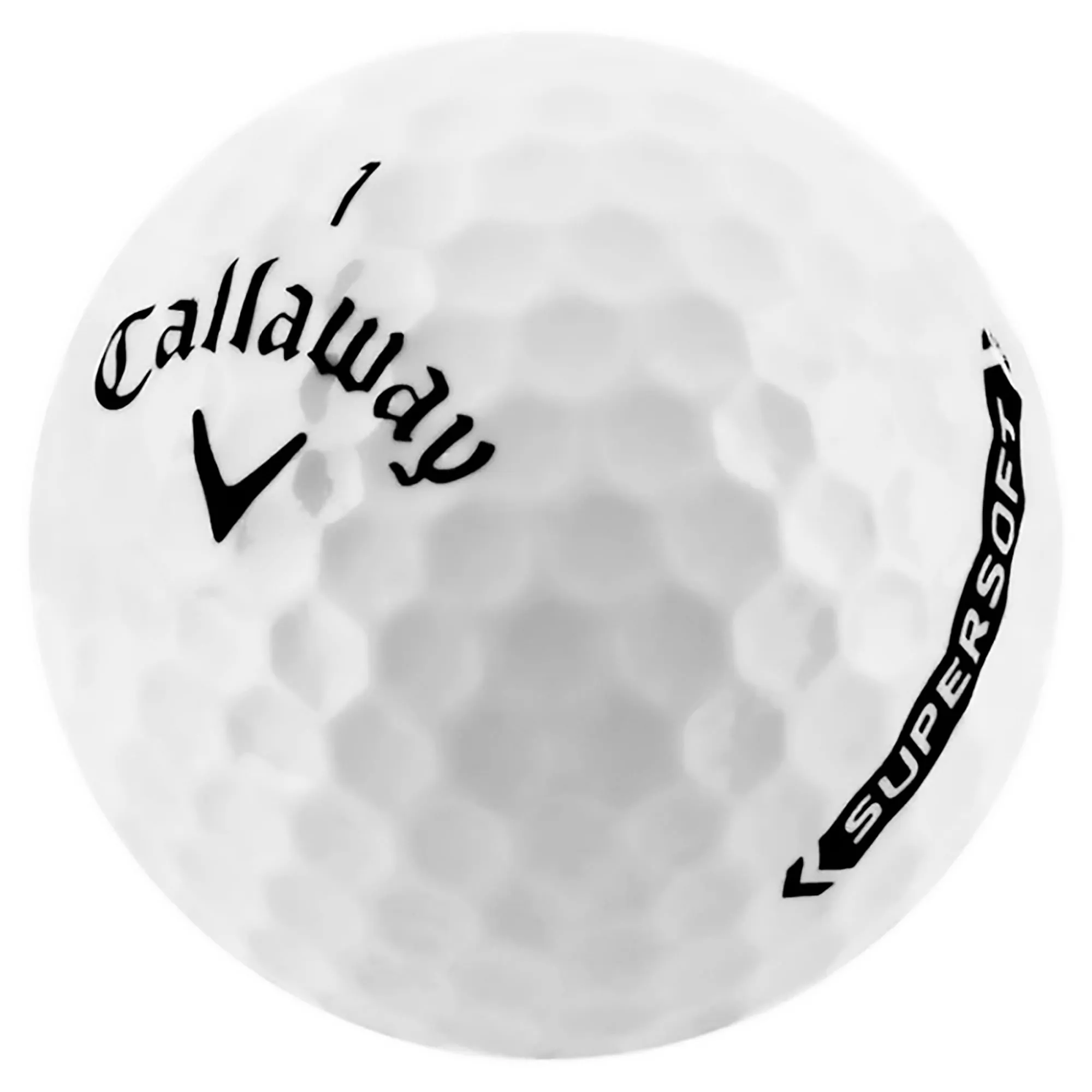 Callaway Supersoft Golf Balls, White, Pack of 24