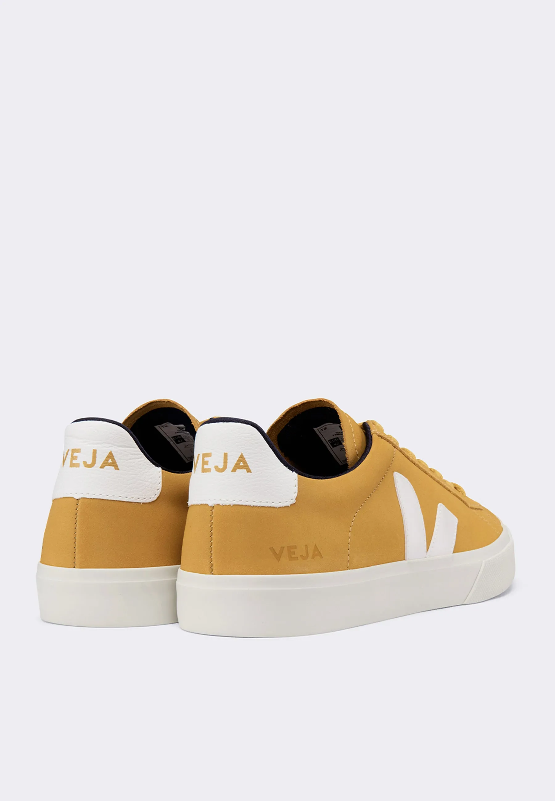 Campo Nubuck - moutarde/white