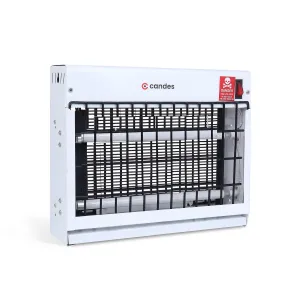 Candes 30 W Insect Killer Machine/Bug Zapper/Fly Catcher for Home Restaurants, Hotels & Offices, UV Bulbs, Insect Control (White)