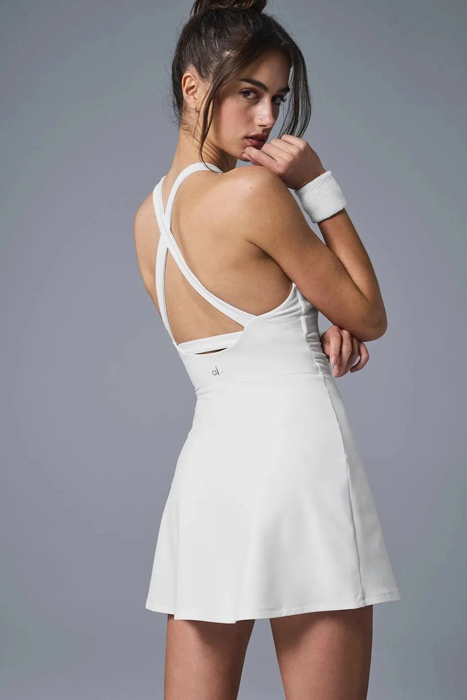 Chic Cross Back Sporty Tennis Dresses