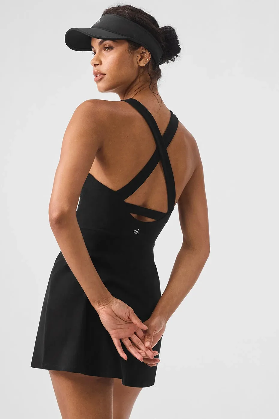 Chic Cross Back Sporty Tennis Dresses