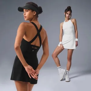 Chic Cross Back Sporty Tennis Dresses