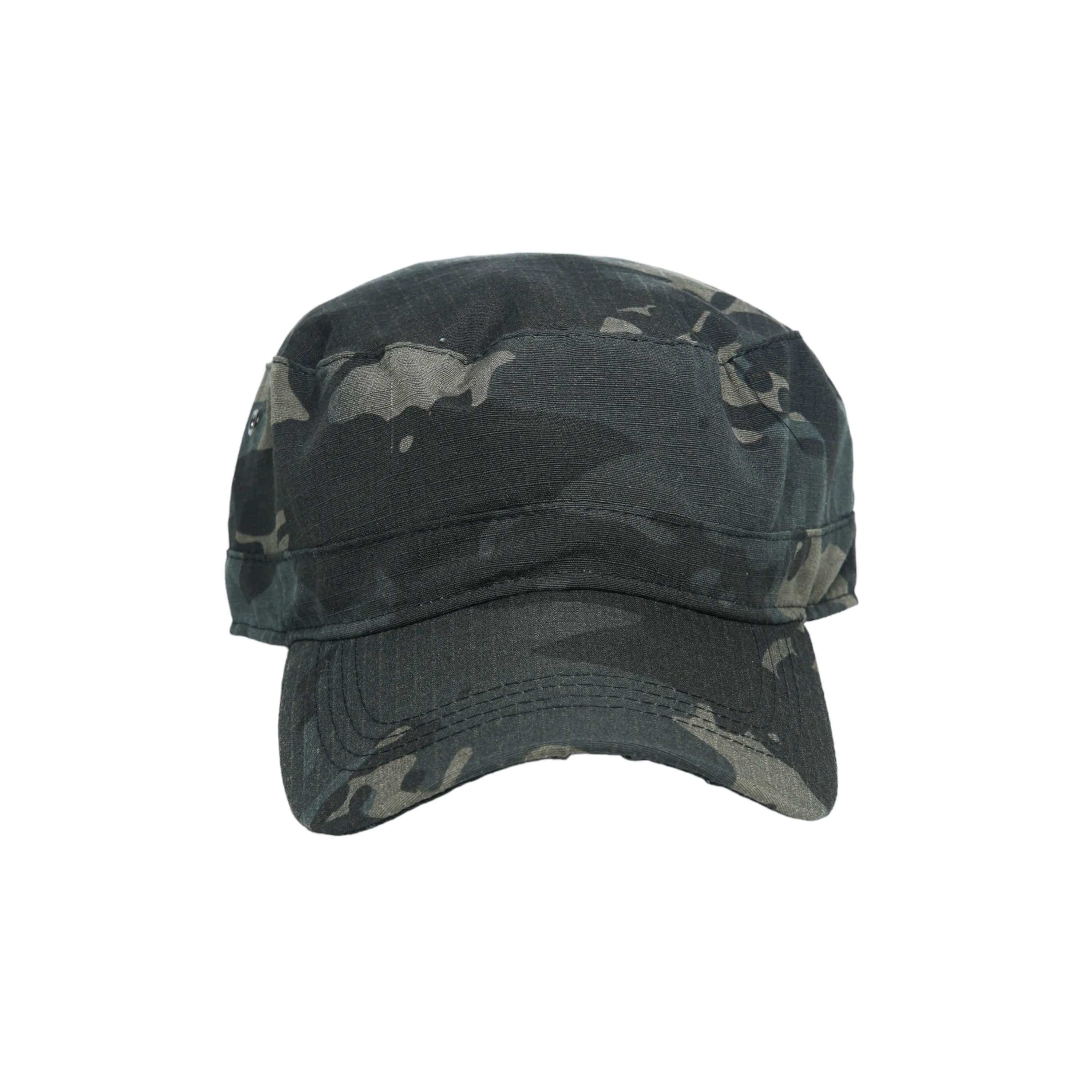 Chokore Camouflage Flat Top Cap (Black)