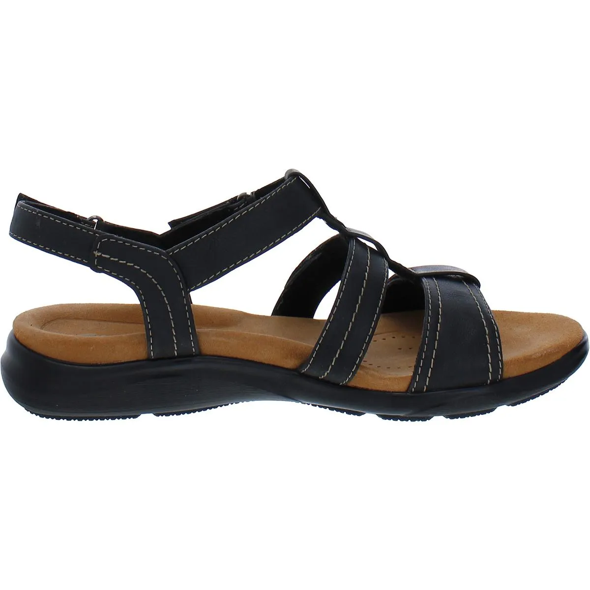 Clarks Womens Kitly Step Adjustable Outdoors Ankle Strap