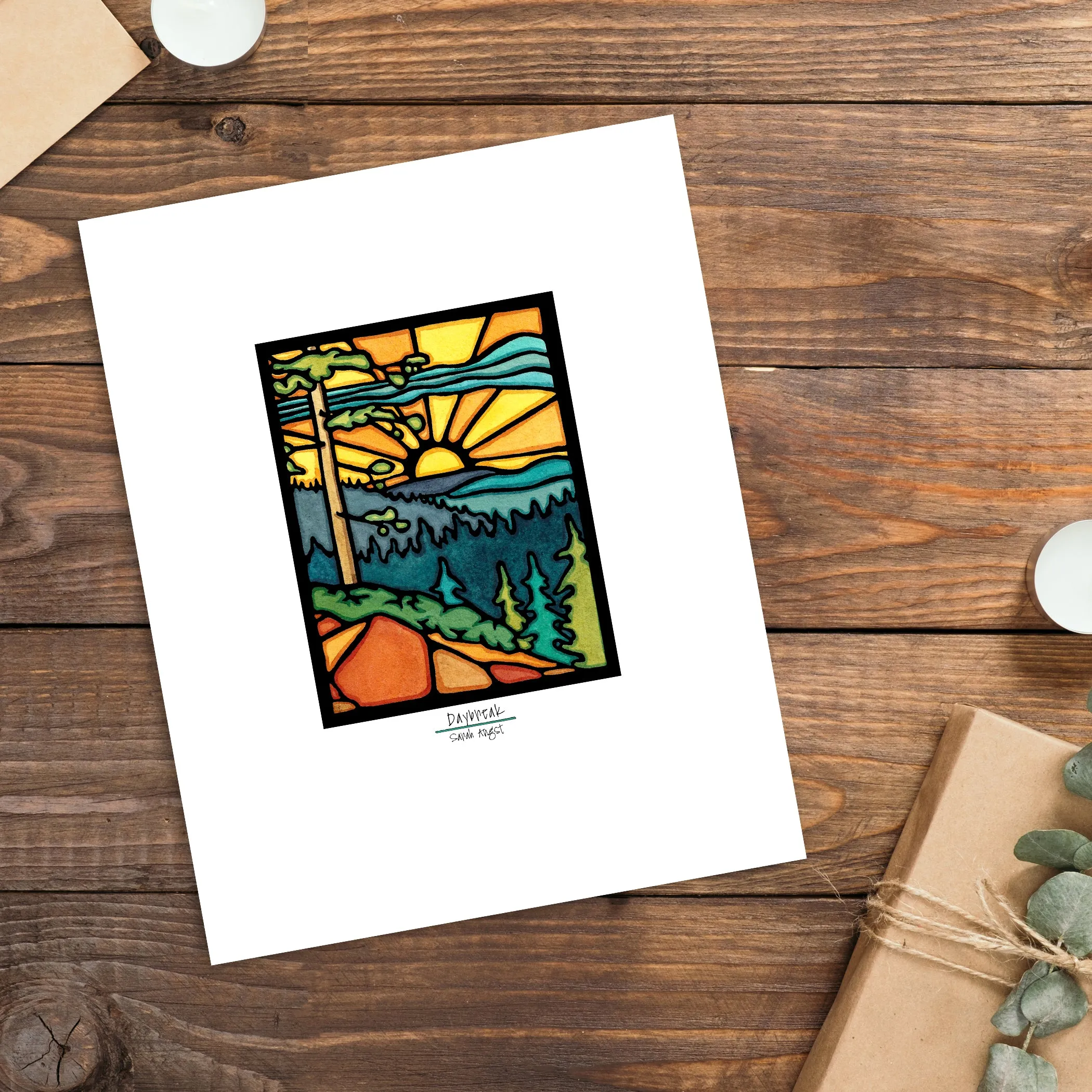 Daybreak - Simple Giclee Print